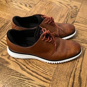 Cole Haan 2.zerogrand Brown Leather Size 10 Shoes